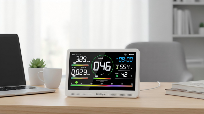 The Sainlogic Professional Air Quality Monitor – Unrivaled Health Guardian for growing families