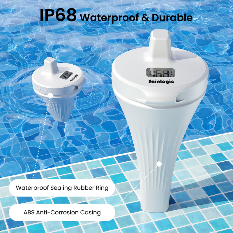 Sainlogic Wireless Pool Thermometer: Effortless Water Monitoring for Your Everyday Oasis