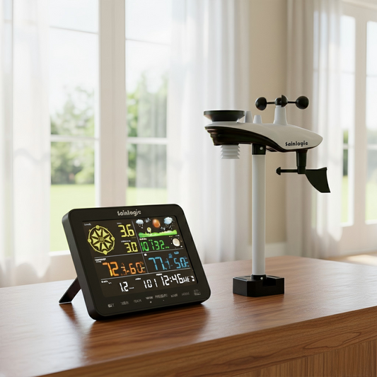 Sainlogic SA6 Home Weather Station—The Ultimate "Rainfall Master" for Effortless Outdoor Intelligence
