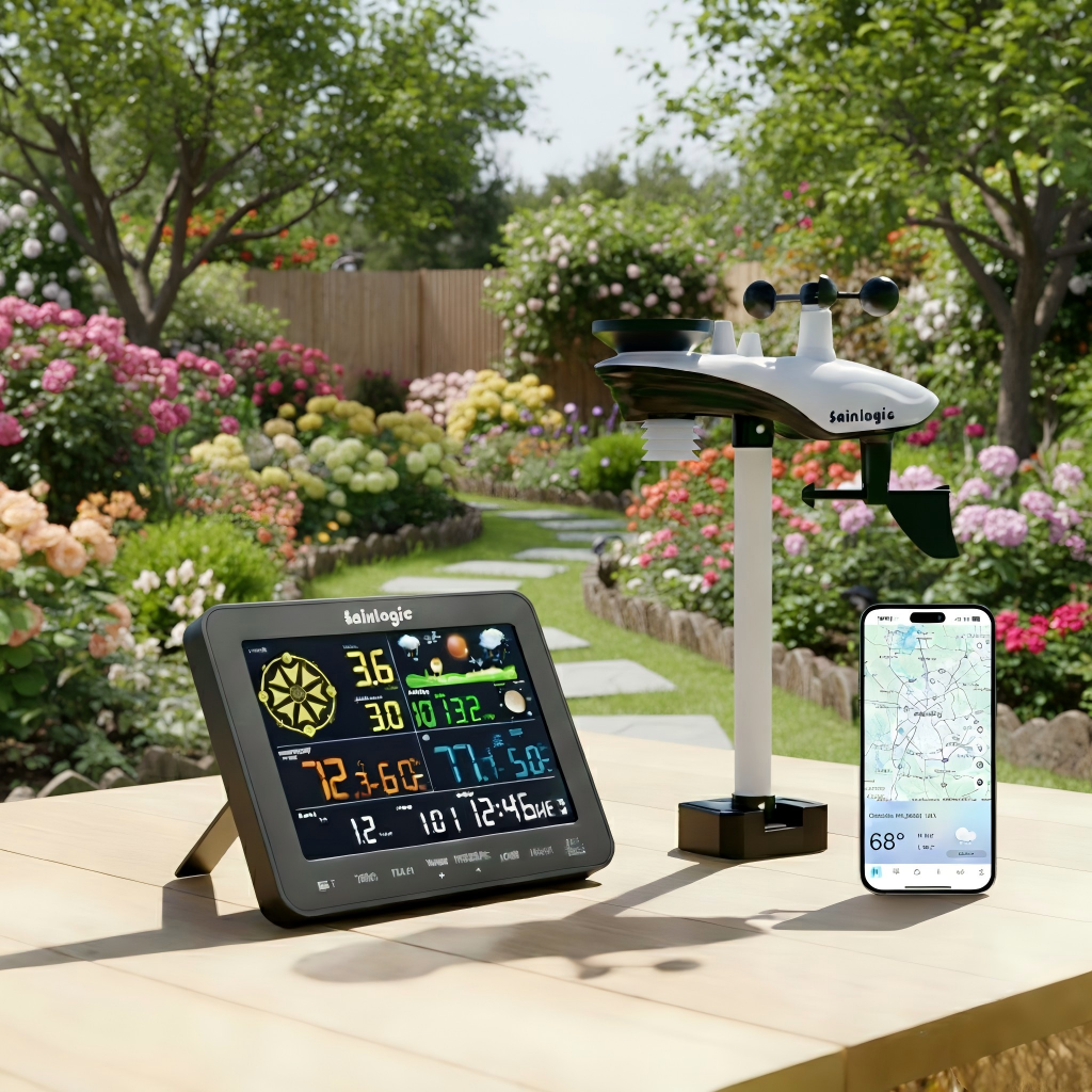 Sainlogic SA6 Plus: The Best Home Weather Station and AI-Powered 