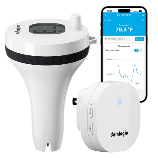 Sainlogic PL-01 Smart WiFi Pool Thermometer
