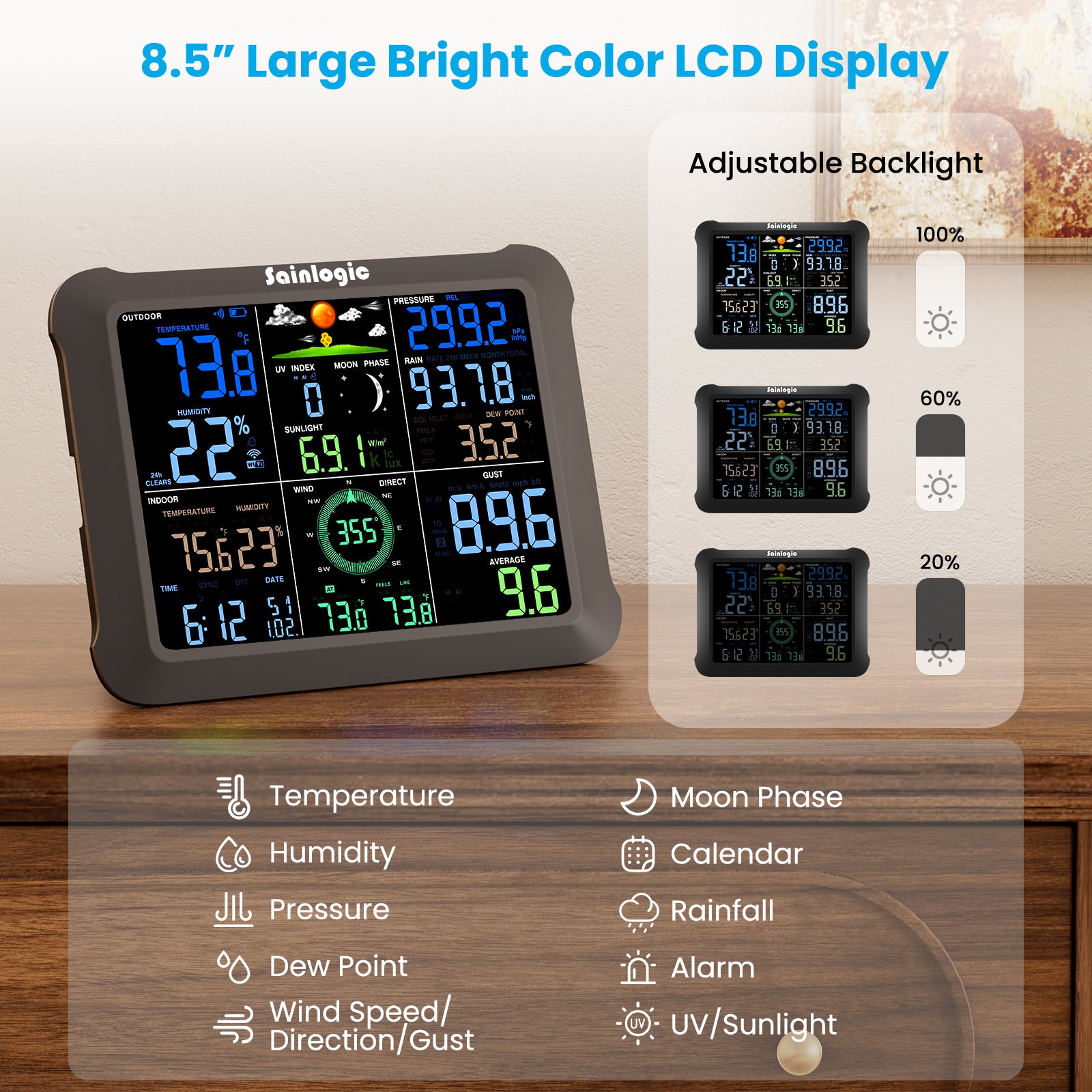 Sainlogic Smart Weather Station SA9 - Sainlogic