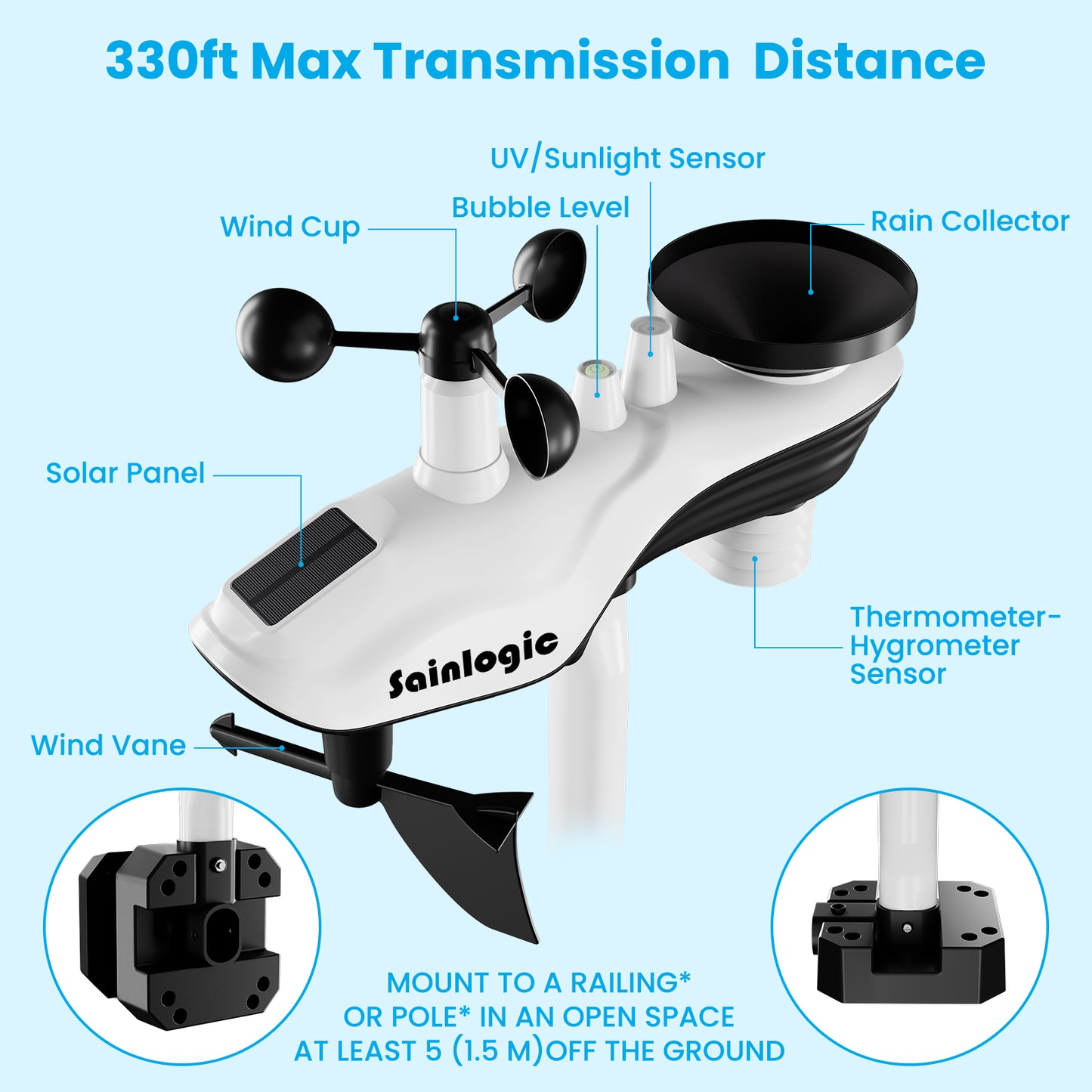 Sainlogic Smart Weather Station SA9 - Sainlogic