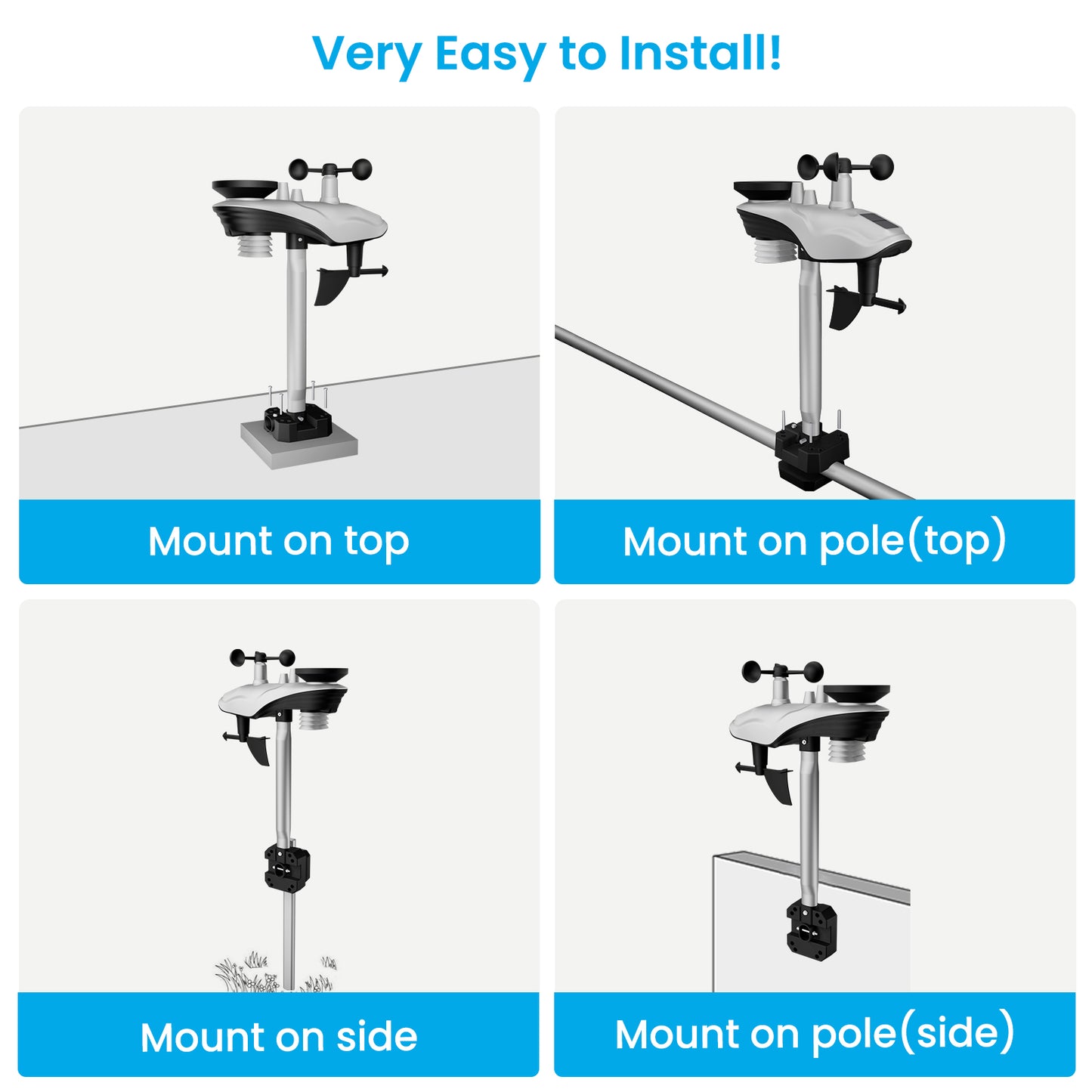 Sainlogic Smart Weather Station SA6 Plus - 5G