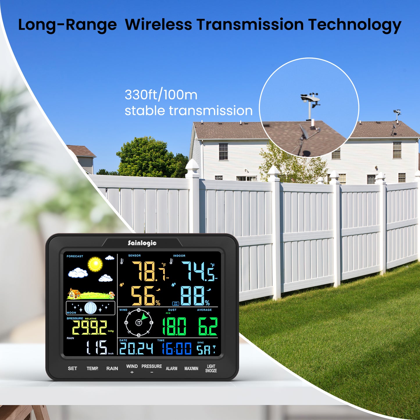 Sainlogic Weather Station SA68 - Sainlogic