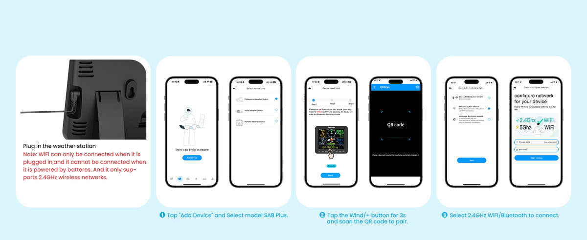 Connect the Weatherseed app