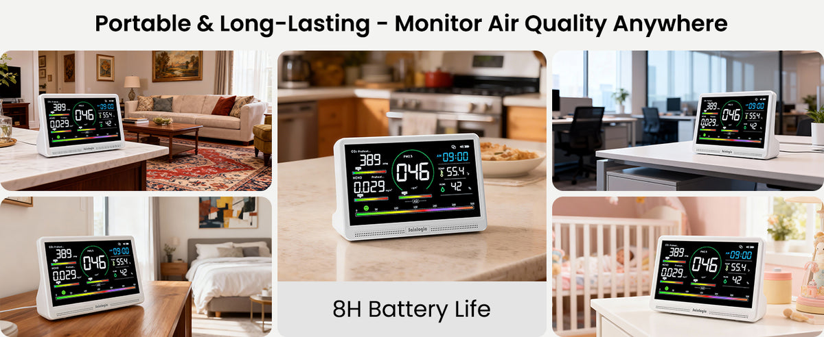 Sainlogic Professional Air Quality Monitor product details
